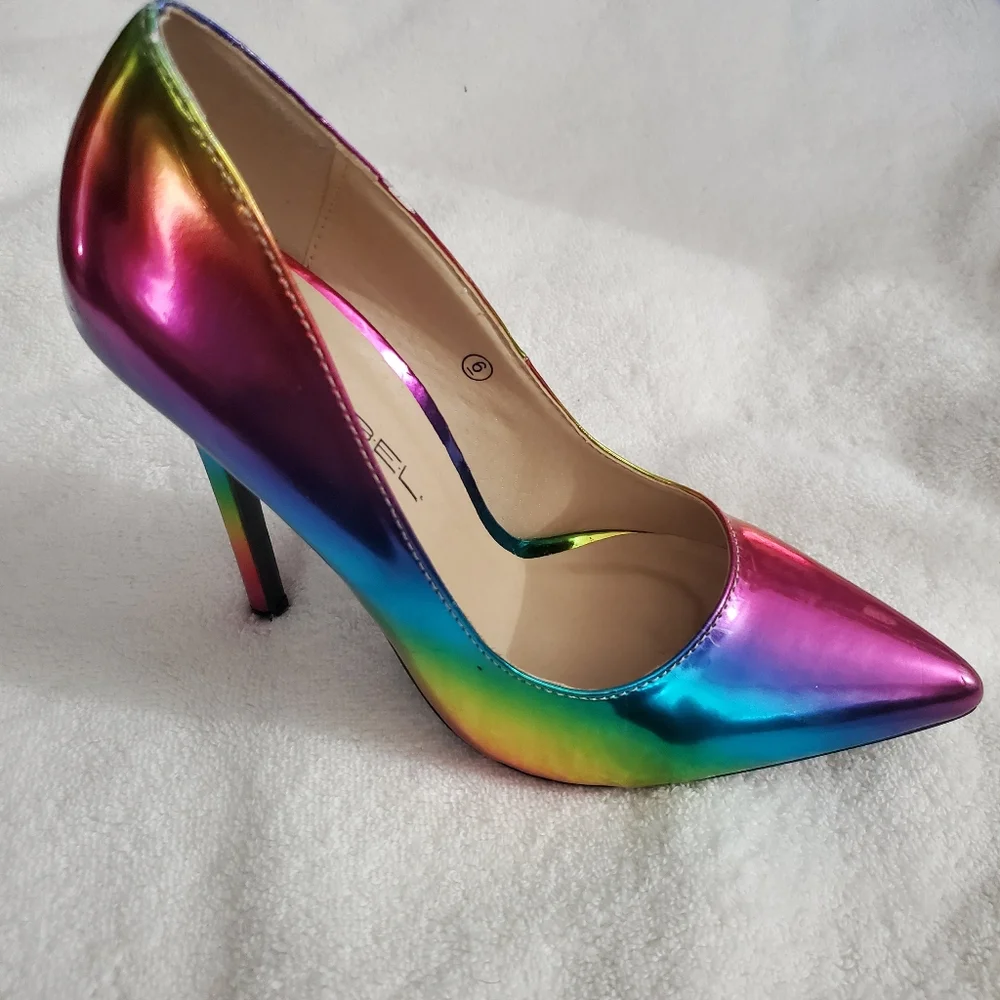 "C LABEL" Multi Color Pumps - Picture 2 of 8